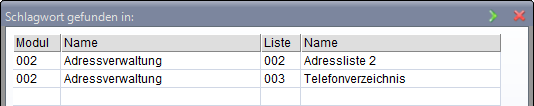 Export Excel - Keywords found