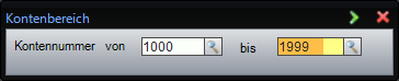 Basicdata - Account printing set range