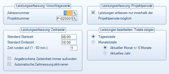 Basic data - Services enter