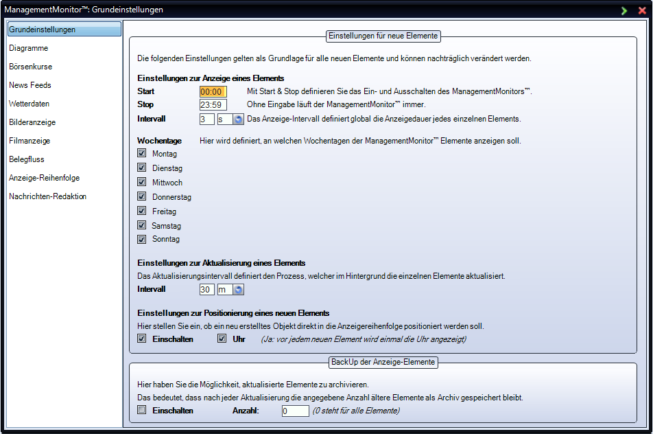 001 Basic settings