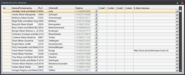 Web search - Result overview