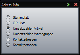 F5 Choice window