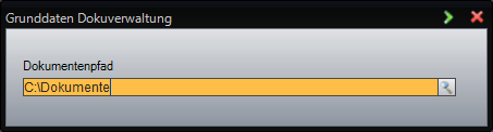 Document settings path